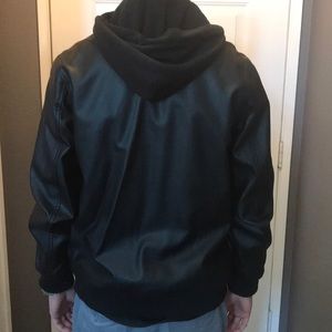 Obey jacket with hoodie